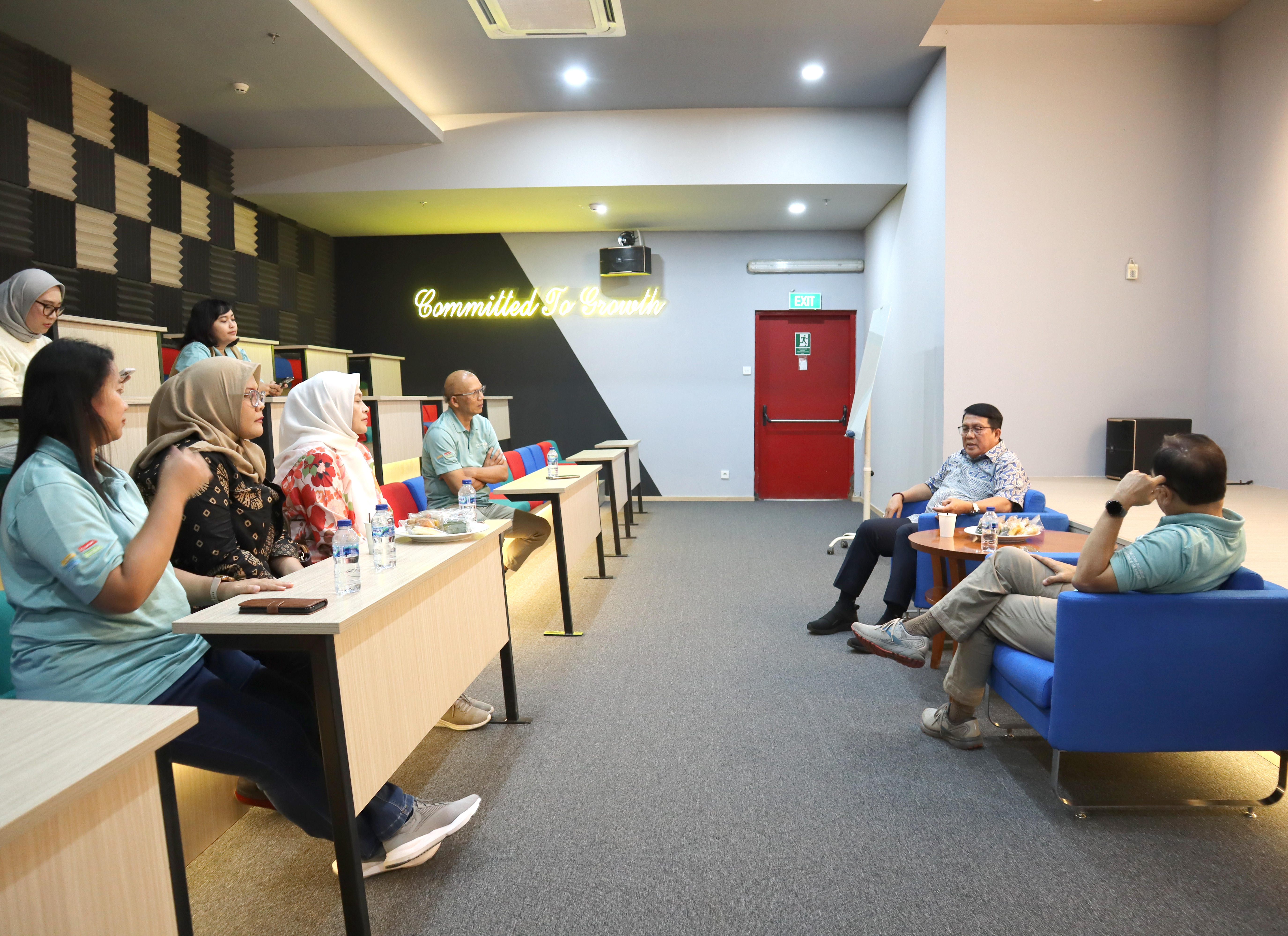 Kunjungan Kerja ke PT.Indokordsa, Tbk. dalam rangka silaturahim dan meninjau kondisi perusahaan pasca kebanjiran. Citeureup, 23 Juli 2025.