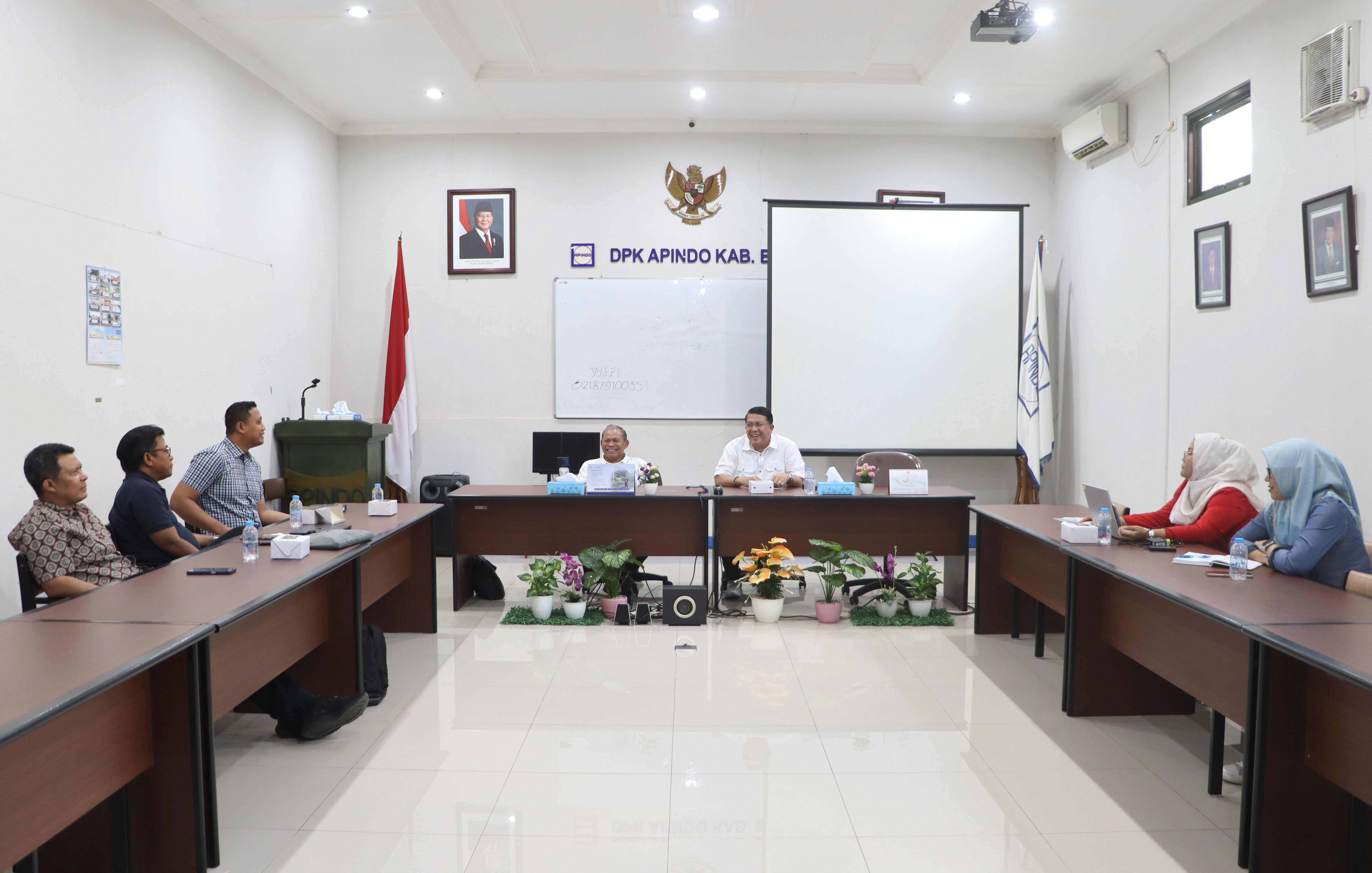 Rapat dengan Tim TKBH DPK APINDO Kabupaten Bogor